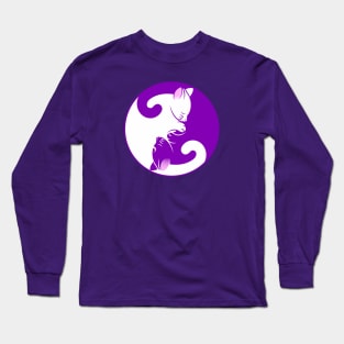 Yin Yang Kitties Long Sleeve T-Shirt